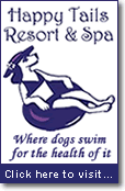 Go to the Happy Tails Resort & Spa website.